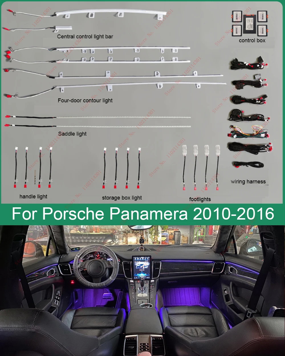 Car Ambient light For Porsche panamera 10-16 Atmosphere Light Car LCD instrument panel screen control Inter door Ambient light
Car Ambient light For Porsche panamera 10-16 Atmosphere Light Car LCD instrument panel screen control Inter door Ambient light
