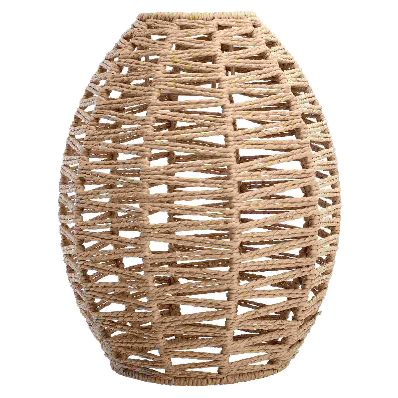 Creative chandelier lamp shade hand-woven lamp shade imitation hemp rope woven lamp shade household lamp shade decoration
Creative chandelier lamp shade hand-woven lamp shade imitation hemp rope woven lamp shade household lamp shade decoration