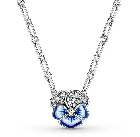 Authentic 925 Sterling Silver Moments Blue Pansy Flower Pendant Necklace For Women Bead Charm Diy Fashion Jewelry
Authentic 925 Sterling Silver Moments Blue Pansy Flower Pendant Necklace For Women Bead Charm Diy Fashion Jewelry