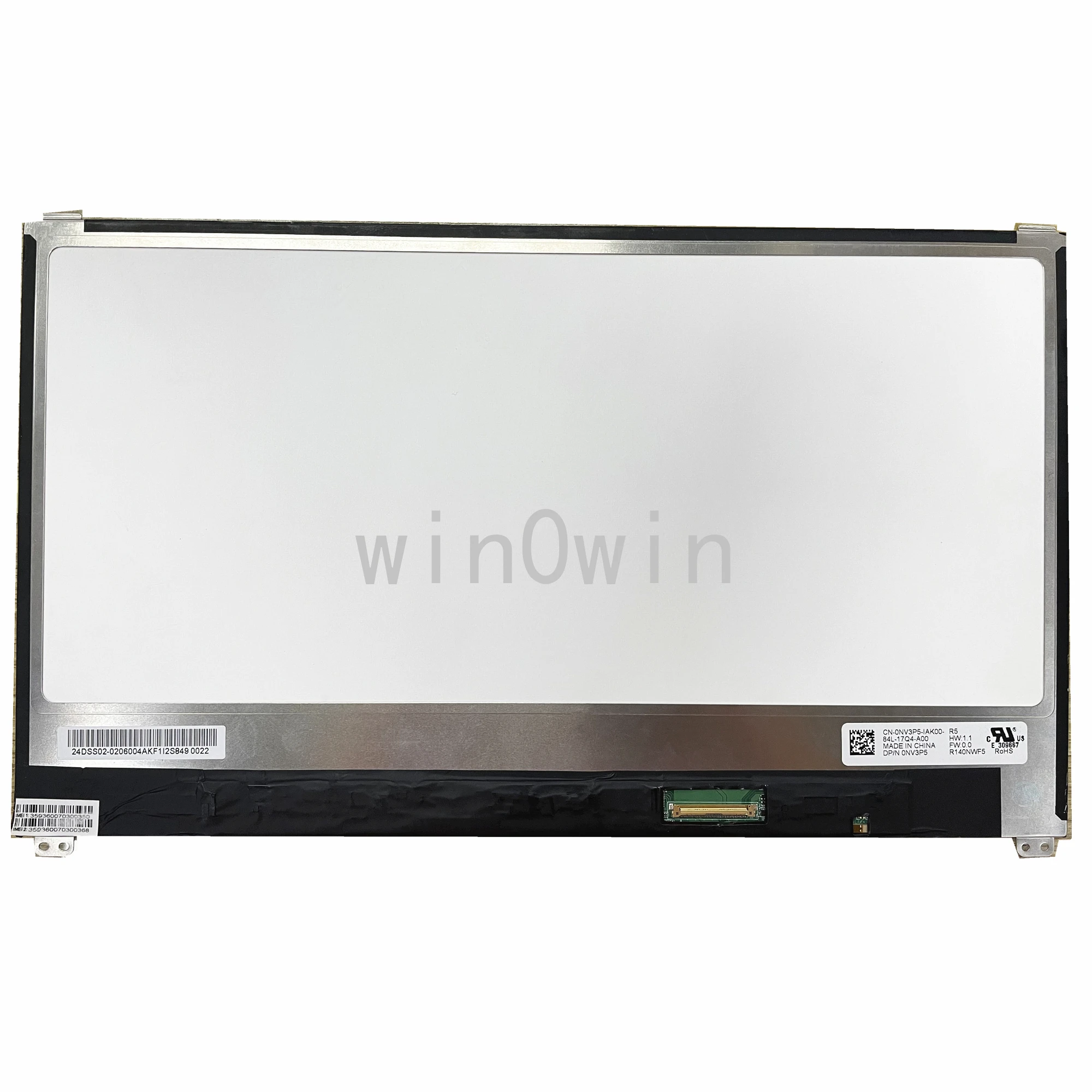 R140NWF5 R5 HW: 1,1 FW 0,0 40PIN светодиодный сенсорным экраном, дисплеем, ЖК-дисплеем, светодиодной матрицей для ноутбука
R140NWF5 R5 HW: 1,1 FW 0,0 40PIN светодиодный сенсорным экраном, дисплеем, ЖК-дисплеем, светодиодной матрицей для ноутбука