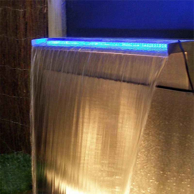 Artificial stacked water stainless steel water curtain courtyard rockery water curtain outlet waterfall garden landscaping
Artificial stacked water stainless steel water curtain courtyard rockery water curtain outlet waterfall garden landscaping
