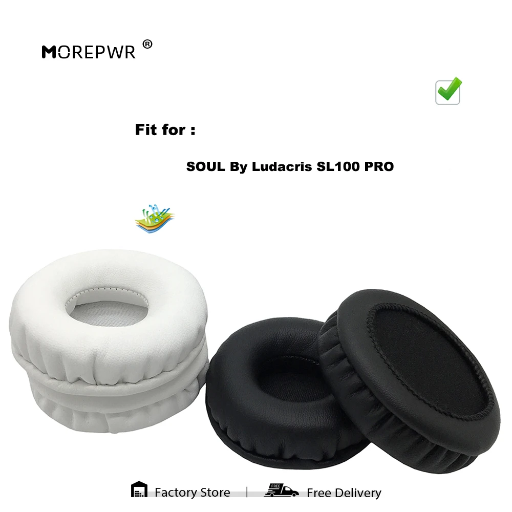 Morepwr New Upgrade Replacement Ear Pads for SOUL By Ludacris SL100 PRO Headset Parts Leather Cushion Velvet Earmuff Sleeve
Morepwr New Upgrade Replacement Ear Pads for SOUL By Ludacris SL100 PRO Headset Parts Leather Cushion Velvet Earmuff Sleeve