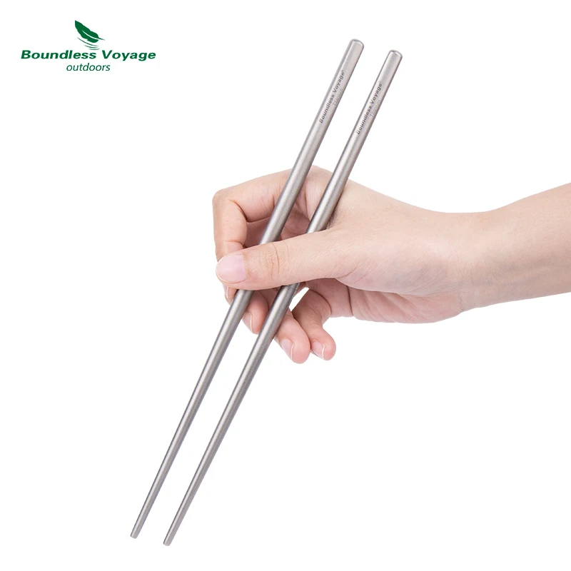 Титановые складные телескопические палочки для еды Boundless Voyage, двухсекционные квадратные палочки для еды, кухонная посуда, складные столовые приборы Ti1007T
Титановые складные телескопические палочки для еды Boundless Voyage, двухсекционные квадратные палочки для еды, кухонная посуда, складные столовые приборы Ti1007T