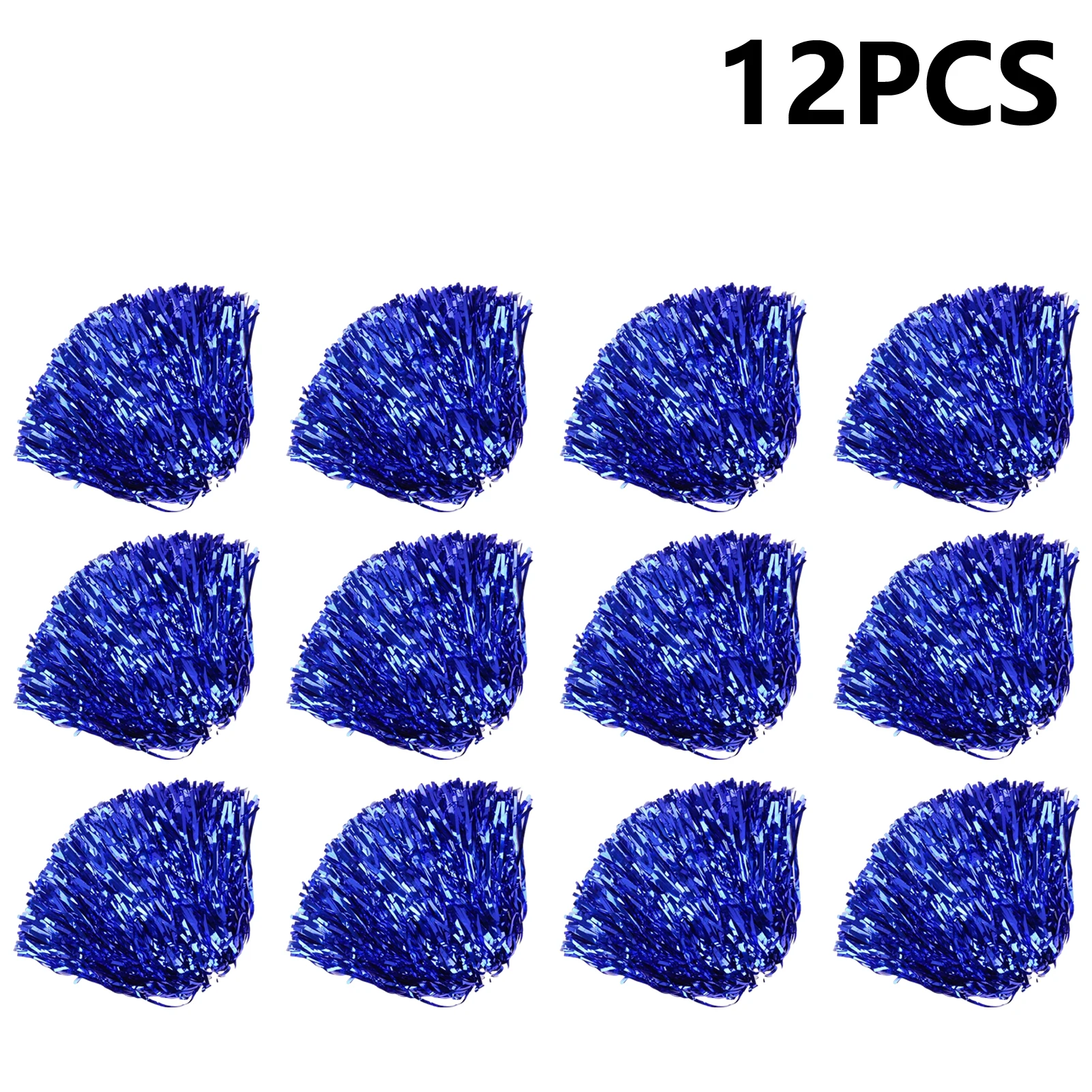 12pcs Ball Games Dark Blue Fluffy Handheld Reusable Dances Sporting Events Cheerleading Ring Handles Pom Poms Comfortable Grip
12pcs Ball Games Dark Blue Fluffy Handheld Reusable Dances Sporting Events Cheerleading Ring Handles Pom Poms Comfortable Grip