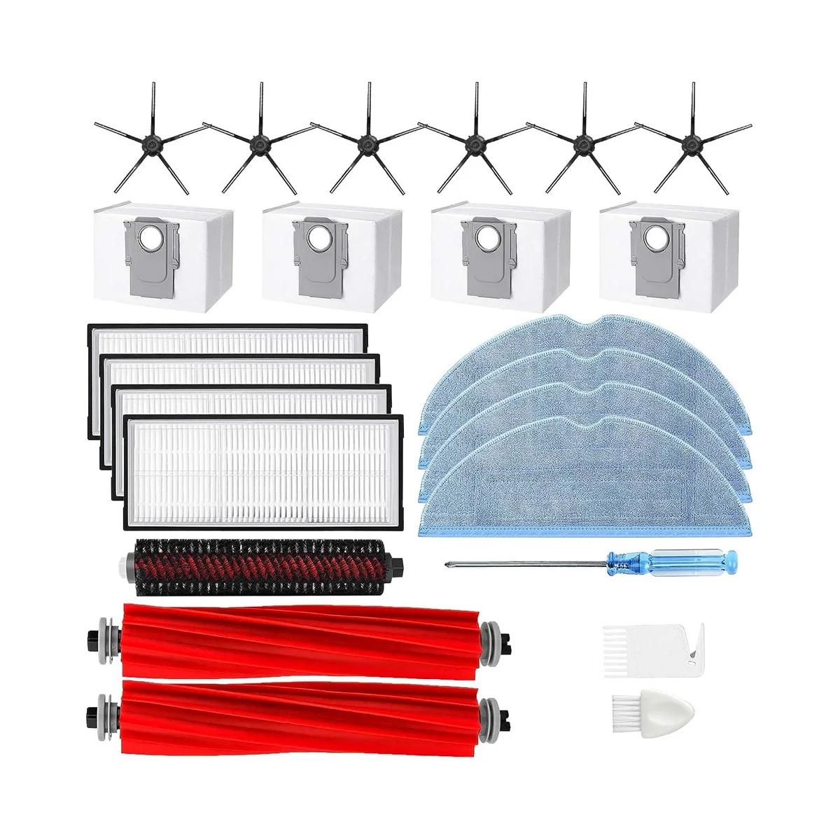 Accessories for Roborock S7 MaxV Ultra S7 Pro Ultra Vacuum Cleaner Replacement Parts
Accessories for Roborock S7 MaxV Ultra S7 Pro Ultra Vacuum Cleaner Replacement Parts