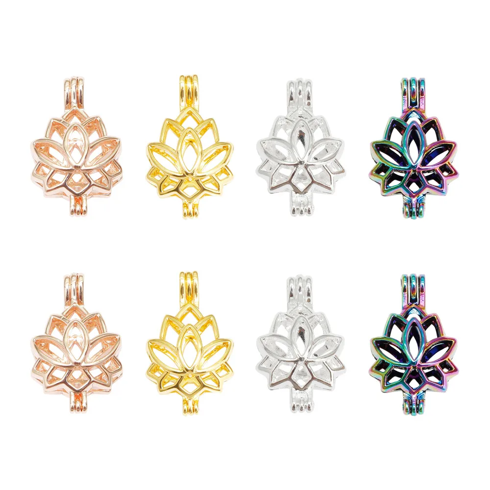 10pc Colourful Pearl Cage Locket Pendants Vintage Aromatherapy Lotus Essential Oil Diffuser Necklace Charms For DIY Jewelry
10pc Colourful Pearl Cage Locket Pendants Vintage Aromatherapy Lotus Essential Oil Diffuser Necklace Charms For DIY Jewelry