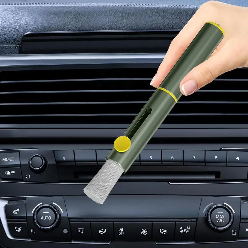 3 In 1 Car Brush Cleaning Tool Auto Air Conditioner Vent Computer Cleaning Car Slot Stones Cleaner Tool With Window Breaker Tool
3 In 1 Car Brush Cleaning Tool Auto Air Conditioner Vent Computer Cleaning Car Slot Stones Cleaner Tool With Window Breaker Tool