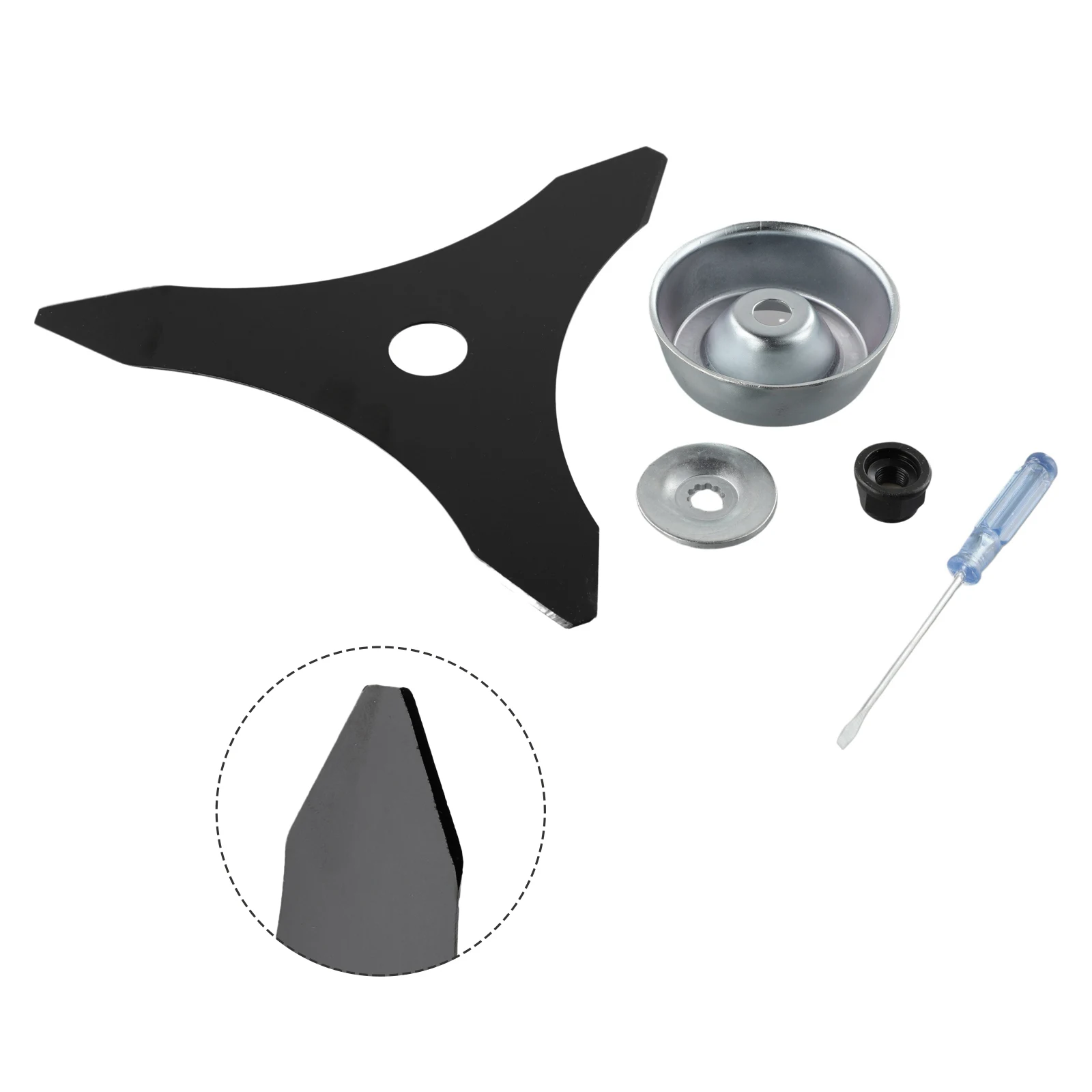 For Stihl String Trimmer Brush Cutter Blade Adapter Attachment Maintenance Kit Metal 3 Teeth Eater Blades Lawn Mower Parts
For Stihl String Trimmer Brush Cutter Blade Adapter Attachment Maintenance Kit Metal 3 Teeth Eater Blades Lawn Mower Parts