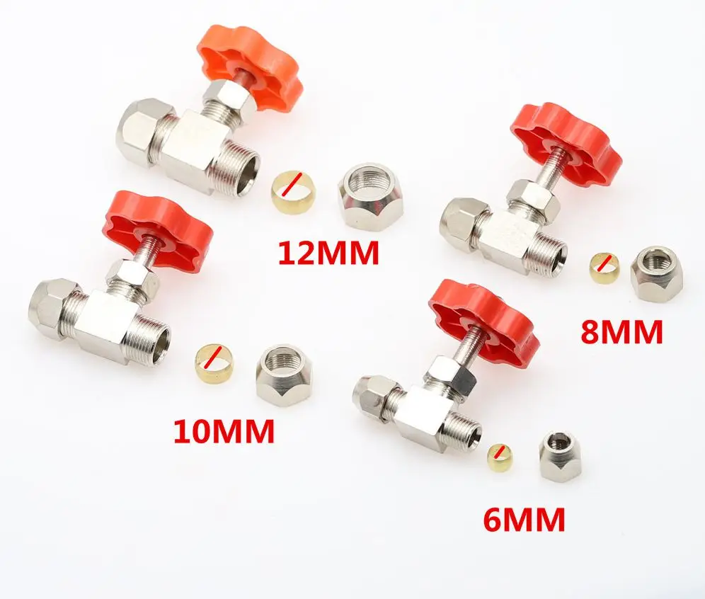 6mm 8mm 10mm 12mm Hole Dia Orange Plastic Handle Metal High Pressure Durable Tube Needle Type Globe Valve
6mm 8mm 10mm 12mm Hole Dia Orange Plastic Handle Metal High Pressure Durable Tube Needle Type Globe Valve