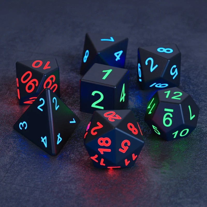 Electronic Dices USB Rechargeable Luminous Dices Polyhedral Dices Board Game Party Entertainment Toy
Electronic Dices USB Rechargeable Luminous Dices Polyhedral Dices Board Game Party Entertainment Toy