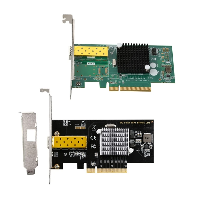 10Gb Networking Card 82599 Server Fiber Optical Networking Card Desktop PCIE Single Port SFP+10gb Fiber Lan Adapter 51BE
10Gb Networking Card 82599 Server Fiber Optical Networking Card Desktop PCIE Single Port SFP+10gb Fiber Lan Adapter 51BE