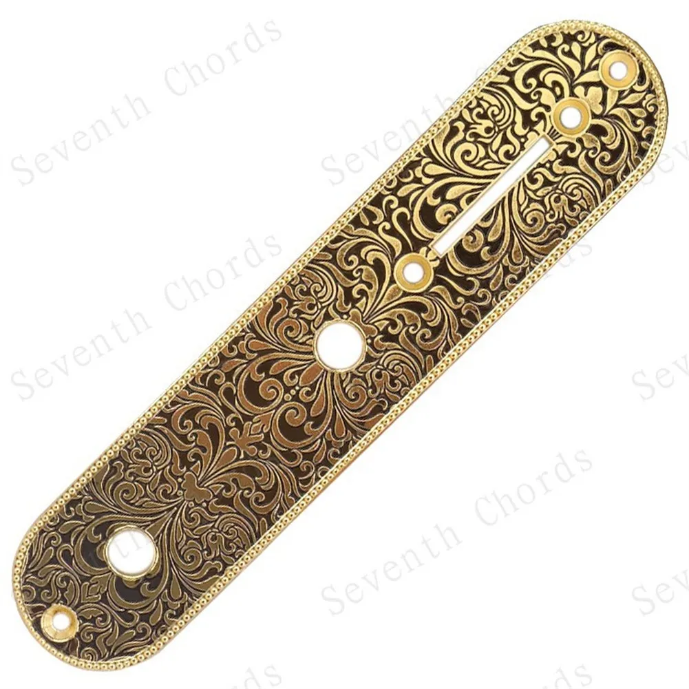 Guitar Bridge Switch Vintage Control Plate Replacement Vintage Carving Control Plate For Tele Electric Guitars Accessories Parts
Guitar Bridge Switch Vintage Control Plate Replacement Vintage Carving Control Plate For Tele Electric Guitars Accessories Parts