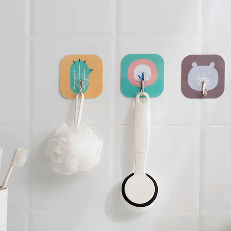 Transparent Strong Self Adhesive Hooks Door Wall Hangers Hooks Suction Cup Heavy Load Hooks Holder Kitchen Bathroom Storage Hook
Transparent Strong Self Adhesive Hooks Door Wall Hangers Hooks Suction Cup Heavy Load Hooks Holder Kitchen Bathroom Storage Hook