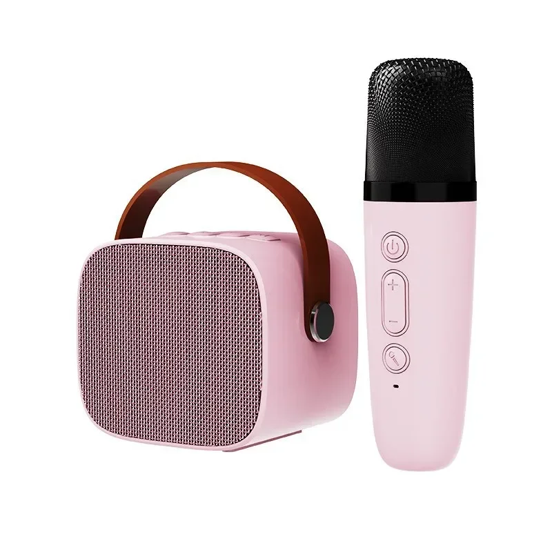 Mini Wireless Mic Bluetooth Small Speaker Outdoor Portable Karaoke Microphone Audio All-in-one Microphone Subwoofer
Mini Wireless Mic Bluetooth Small Speaker Outdoor Portable Karaoke Microphone Audio All-in-one Microphone Subwoofer