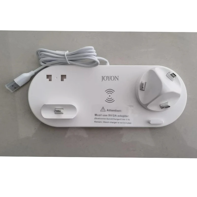 JOYON Mobile Phone Wireless Chargers Watch Headset Mobile Phone Charging Stand Desktop Wireless Charging Fast Chargers
JOYON Mobile Phone Wireless Chargers Watch Headset Mobile Phone Charging Stand Desktop Wireless Charging Fast Chargers
