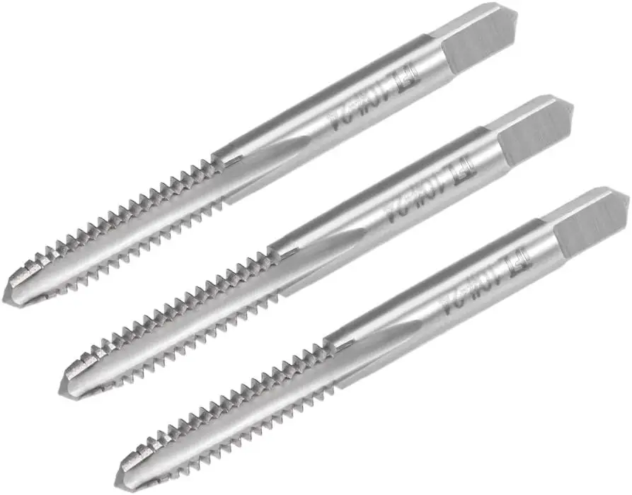 Kidisoii Machine Tap #8-32 UNC Thread 2B Class 3 Flutes High Speed Steel Screw Threading Tap Tapping Tool 3pcs
Kidisoii Machine Tap #8-32 UNC Thread 2B Class 3 Flutes High Speed Steel Screw Threading Tap Tapping Tool 3pcs