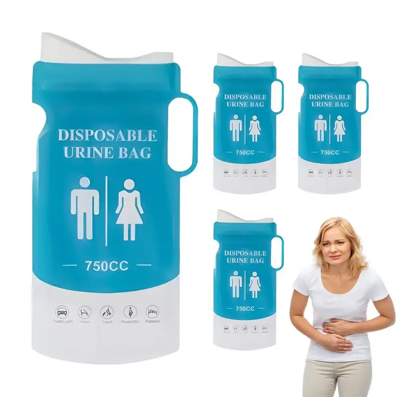 Unisex Urinal Bag 4pcs Absorbent Travel Urinal Bag Leak-Proof Pee Bag Children Toilet Training Large Capacity Vomit Urinal Bags
Unisex Urinal Bag 4pcs Absorbent Travel Urinal Bag Leak-Proof Pee Bag Children Toilet Training Large Capacity Vomit Urinal Bags