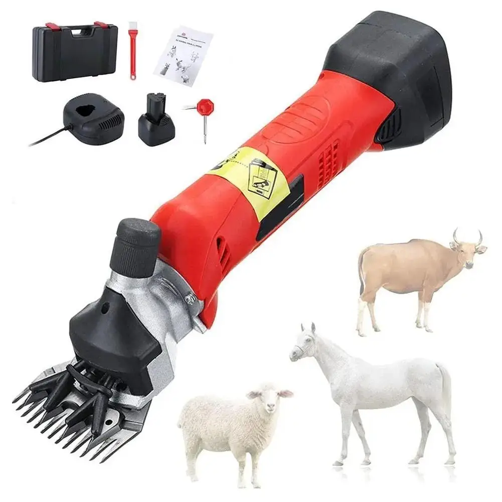 Electric Sheep Push Shears Pet Hair Clipper Shearing Kit Shear Wool Cut Goat Trimmer Shaver Clipper Hair Grooming Scissors Tool
Electric Sheep Push Shears Pet Hair Clipper Shearing Kit Shear Wool Cut Goat Trimmer Shaver Clipper Hair Grooming Scissors Tool