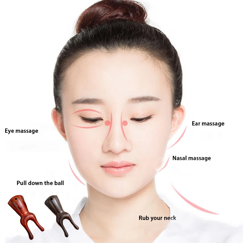 1Pcs Wooden Eyes Nasal Meridian Massage Soothing Device Promote Blood Circulation Gua Sha Board Nose Lifting Massager
1Pcs Wooden Eyes Nasal Meridian Massage Soothing Device Promote Blood Circulation Gua Sha Board Nose Lifting Massager