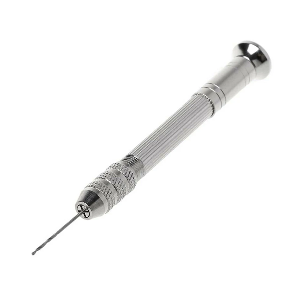 0.3-2.8mm Aluminum Hand Drill With Keyless Chuck + 10Pcs Mini Torsion Drill Precision Pin Vise Woodworking Rotary Drilling Tool
0.3-2.8mm Aluminum Hand Drill With Keyless Chuck + 10Pcs Mini Torsion Drill Precision Pin Vise Woodworking Rotary Drilling Tool