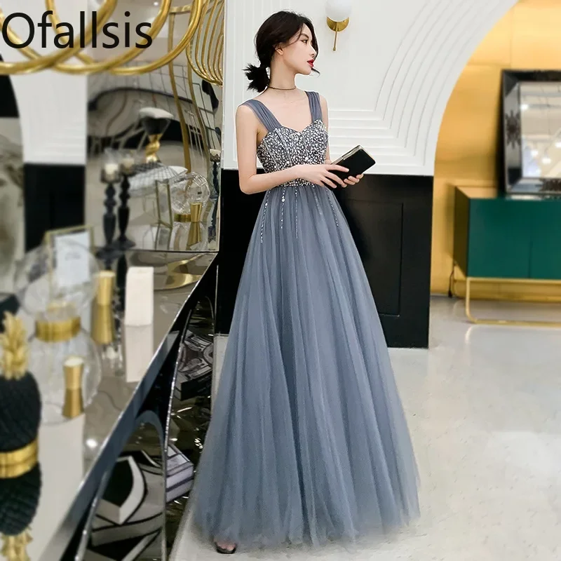 Ofallsis Sequins Feminine Aura Queen Long Host Evening Dress 2023 Summer New Banquet Temperament Light Luxury Dresses Celebrity
Ofallsis Sequins Feminine Aura Queen Long Host Evening Dress 2023 Summer New Banquet Temperament Light Luxury Dresses Celebrity
