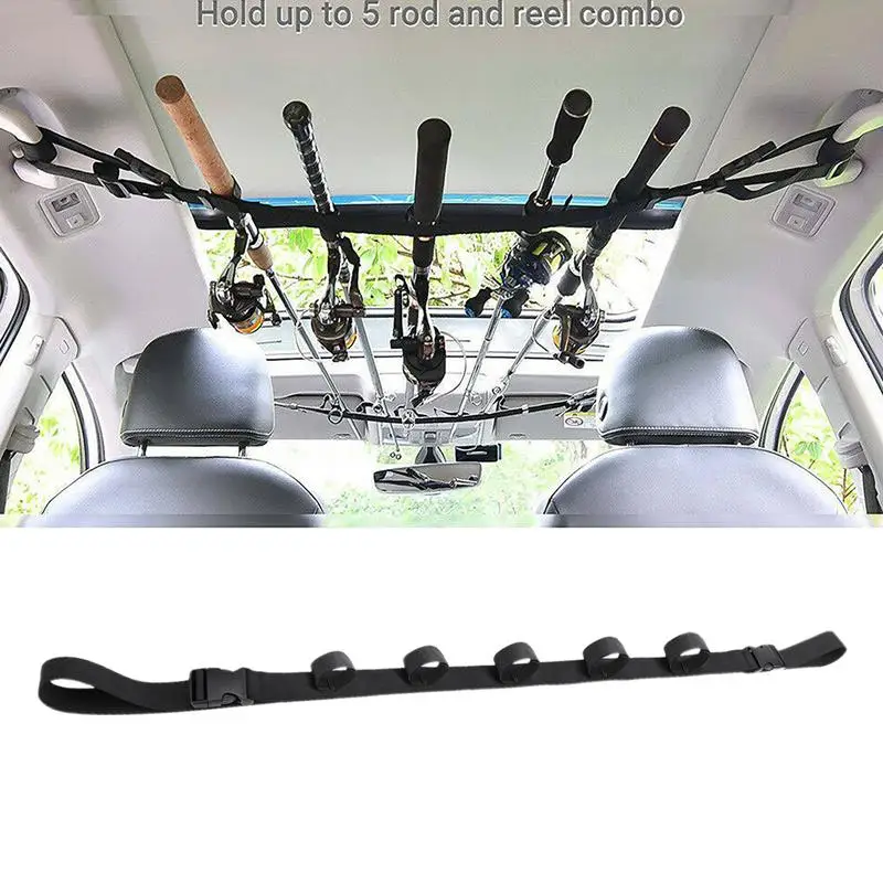 Car Fishing Rod Holder Strap Multi-functional Fixed Belt Car Fishing Rod Holder Convenient Solution Fishing Pole Storage Carrier
Car Fishing Rod Holder Strap Multi-functional Fixed Belt Car Fishing Rod Holder Convenient Solution Fishing Pole Storage Carrier