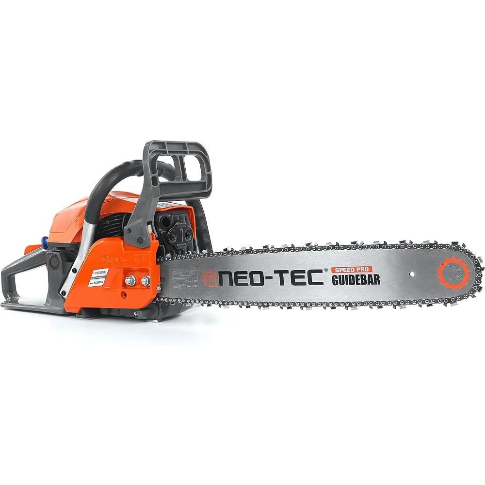 

NEOTEC 20 Inch Chainsaw, 62CC Power Chain Saws Gas Powered 2 Stroke Handed Petrol Gasoline Chain Saw