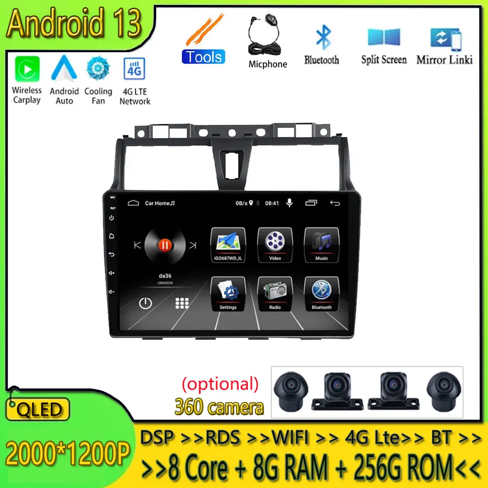 Android 13 BT RDS FM AM WiFi SWC 9" Car Radio Carplay+Auto For Geely Emgrand EC7 2014 2015 2016 Multimedia Player GPS Navigation
Android 13 BT RDS FM AM WiFi SWC 9" Car Radio Carplay+Auto For Geely Emgrand EC7 2014 2015 2016 Multimedia Player GPS Navigation