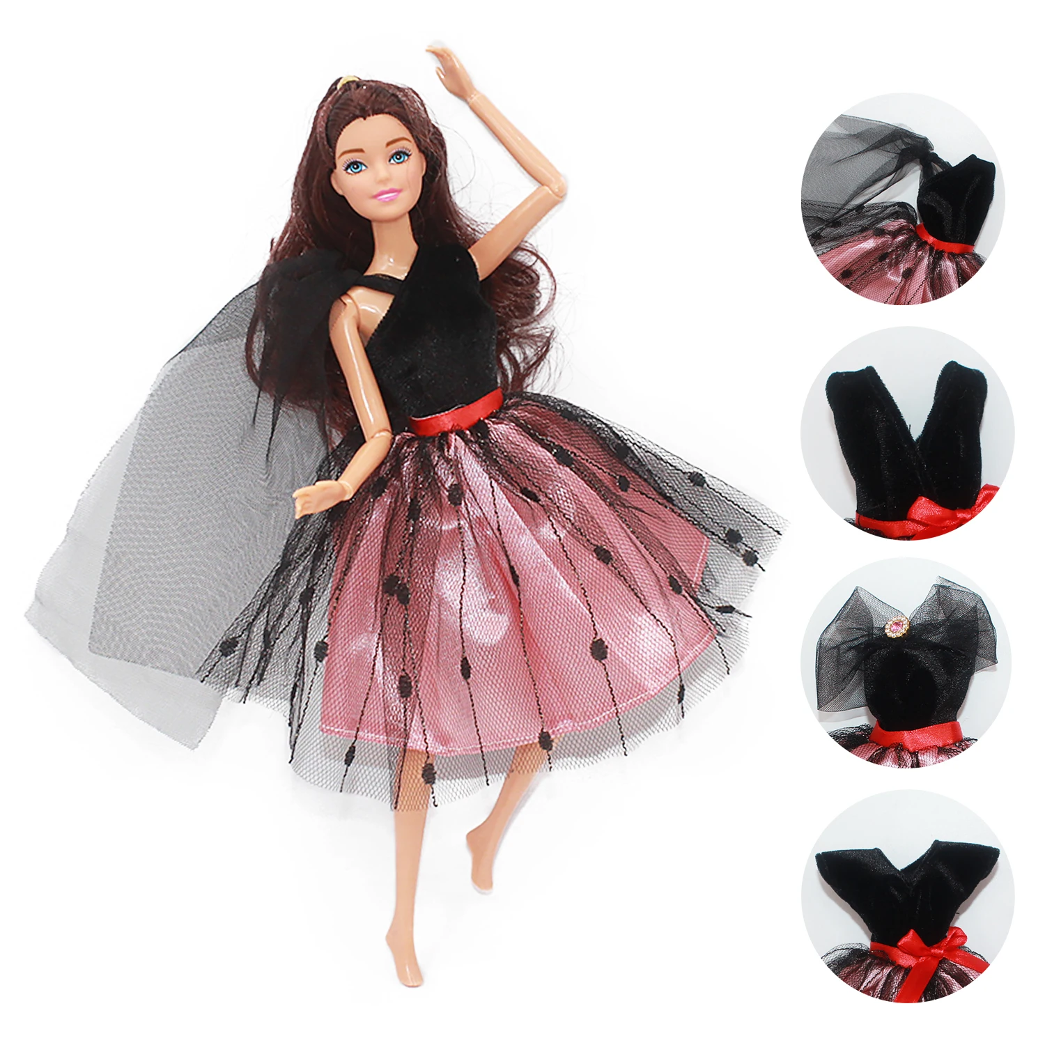 Fashion Outfit Set for 30cm GIRL BJD Barbie Blyth 1/6 MH CD FR SD Kurhn Doll Clothes Girl Figure Toy Accessories
Fashion Outfit Set for 30cm GIRL BJD Barbie Blyth 1/6 MH CD FR SD Kurhn Doll Clothes Girl Figure Toy Accessories