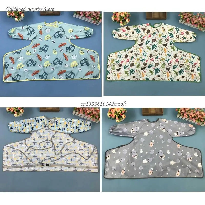 Newborn Long Sleeve Bib Coverall with Table Cloth Cover Baby Dining Chair Gown Dropship
Newborn Long Sleeve Bib Coverall with Table Cloth Cover Baby Dining Chair Gown Dropship