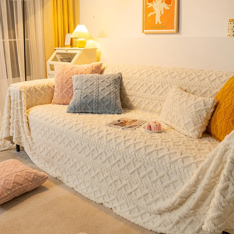 Moping Cat Feeling Plush Sofa Cover Blanket for All-inclusive Sofa Towel Living Room Sofa Cover Anti-cat Scratch Couch Cover
Moping Cat Feeling Plush Sofa Cover Blanket for All-inclusive Sofa Towel Living Room Sofa Cover Anti-cat Scratch Couch Cover