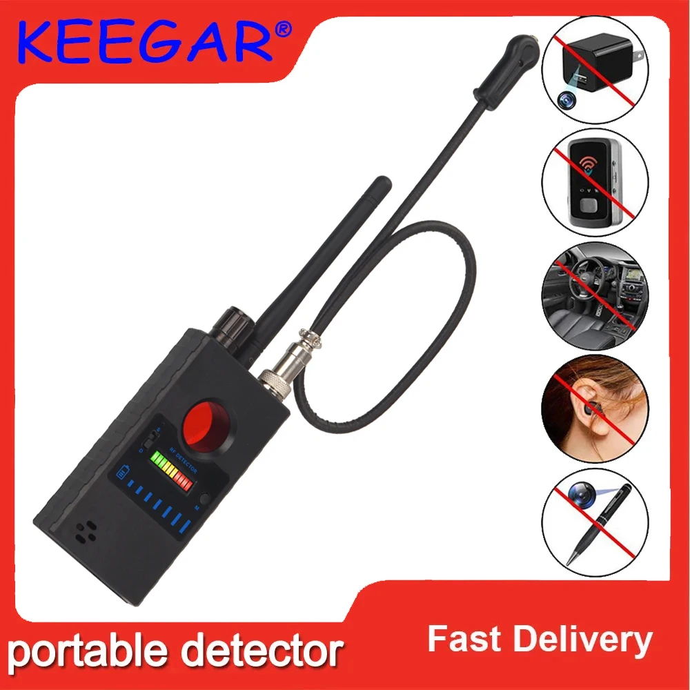

Wiretapping bug RF Signal Detector GSM Audio Finder GPS Tracker Anti Spy Gadgets Protect Security Hot Sale Spy Hacking Device
