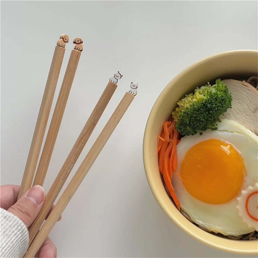 Household Mini Cartoon Chopsticks 2023 New Japanese Style Puppy Kitty Chopsticks Creative Household Bamboo Chopsticks
Household Mini Cartoon Chopsticks 2023 New Japanese Style Puppy Kitty Chopsticks Creative Household Bamboo Chopsticks
