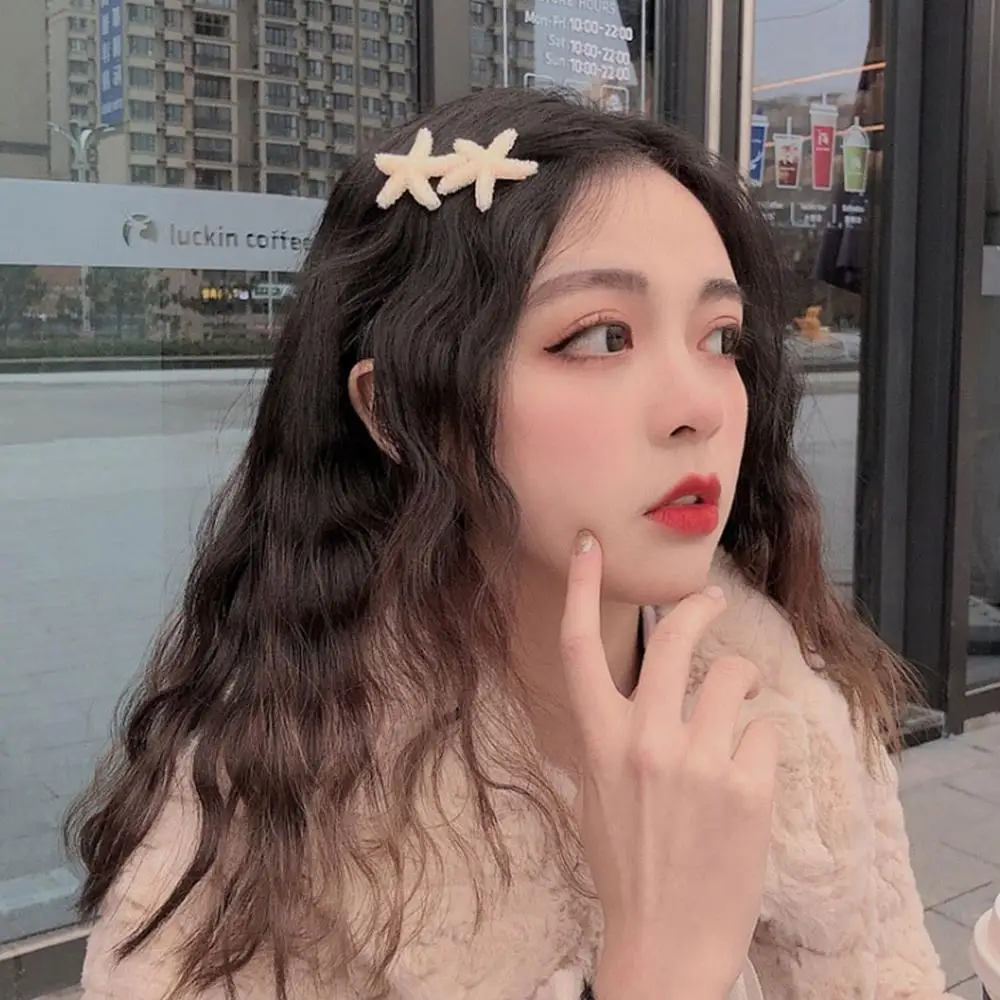 

Pearl Hair Clip And Headband Starfish Comfortable And Smooth Convenient To Carry Simple And Versatile Acrylic Korean Headwear