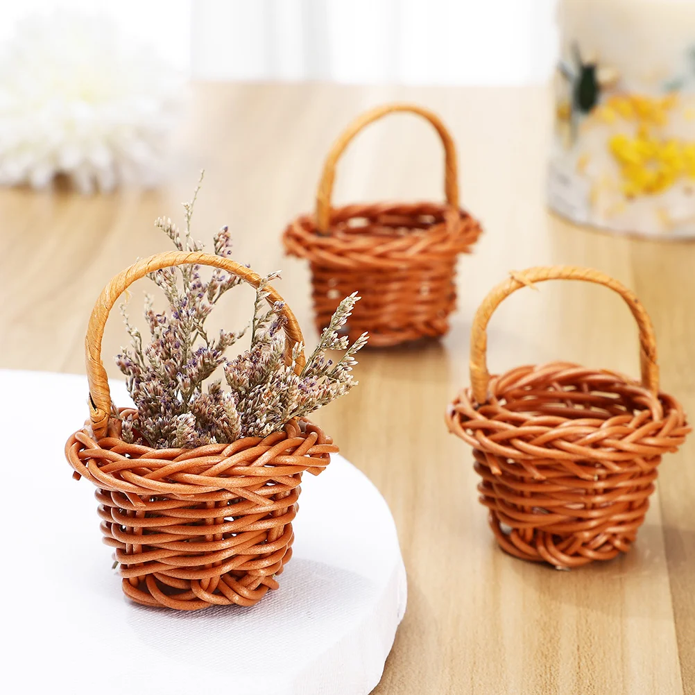 Mini Flower Basket Small Woven Basket Decorative Mini Basket Decor Mini Woven Flower Basket With Handle Picnic Basket
Mini Flower Basket Small Woven Basket Decorative Mini Basket Decor Mini Woven Flower Basket With Handle Picnic Basket