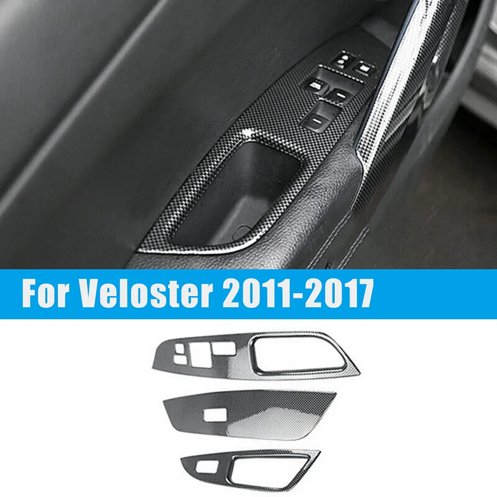 3 шт. для Hyundai Veloster 2011-2017 кнопки стеклоподъемника из углеродного волокна панель Крышка отделка внутреннее украшение
3 шт. для Hyundai Veloster 2011-2017 кнопки стеклоподъемника из углеродного волокна панель Крышка отделка внутреннее украшение