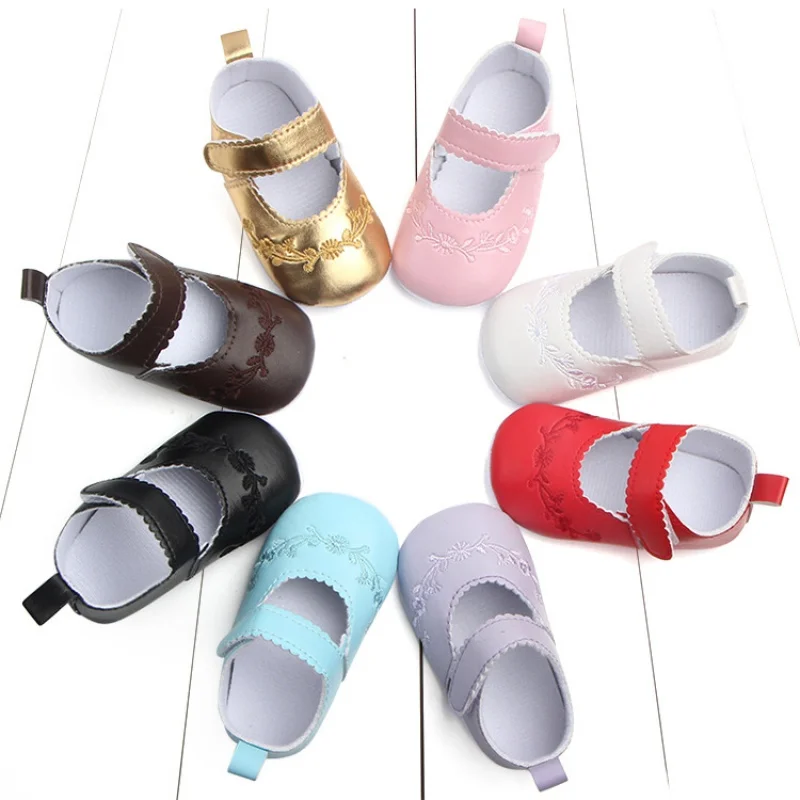 Baby Wholesale New Arrival Hot Sale Pu Embroidered Women's Spring and Autumn 2154 Toddler Shoes
Baby Wholesale New Arrival Hot Sale Pu Embroidered Women's Spring and Autumn 2154 Toddler Shoes