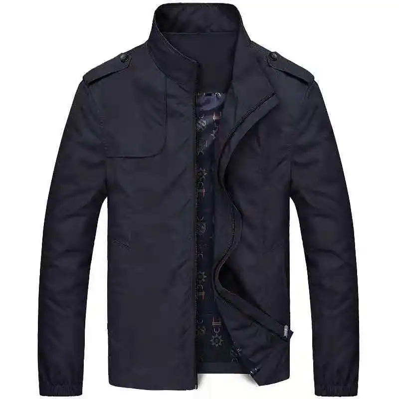 Men's casual windproof jacket Spring and Autumn new popular outdoor clothing standing slim military flight jacket 4 Mallzona Se6edbfe0c1f94c69a52546fd29f8b977l Men's casual windproof jacket Spring and Autumn new popular outdoor clothing standing slim military flight jacket Mallzona