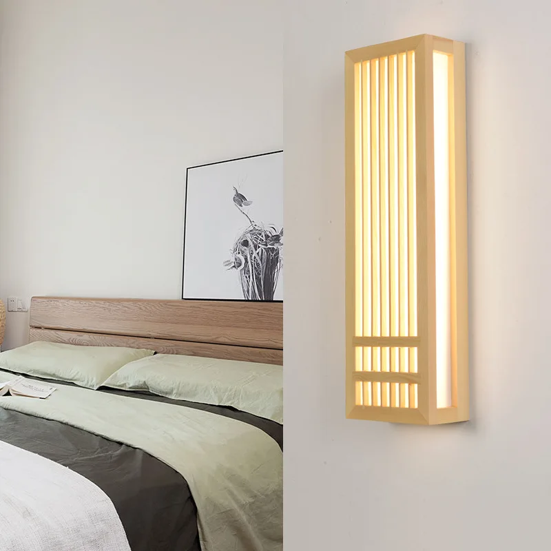 Modern Wood Art LED Wall Sconce Japanese Style Indoor Lighting Vintage Wall Lights for Home Nordic Lamp for Bedroom
Modern Wood Art LED Wall Sconce Japanese Style Indoor Lighting Vintage Wall Lights for Home Nordic Lamp for Bedroom