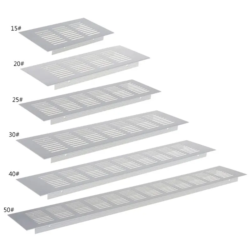 Aluminum Alloy Breathable Mesh Rectangle Vent Grill Kitchen Bedroom 15-50cm Ventilation Grille Cover Multi-purpose Vent
Aluminum Alloy Breathable Mesh Rectangle Vent Grill Kitchen Bedroom 15-50cm Ventilation Grille Cover Multi-purpose Vent