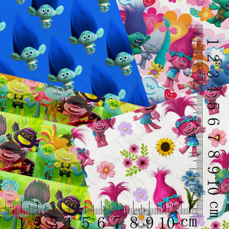 45x145CM Cartoon movie trolls fabric for Tissue Kids Bedding home textile Textile for Sewing Doll Dress 4276
45x145CM Cartoon movie trolls fabric for Tissue Kids Bedding home textile Textile for Sewing Doll Dress 4276