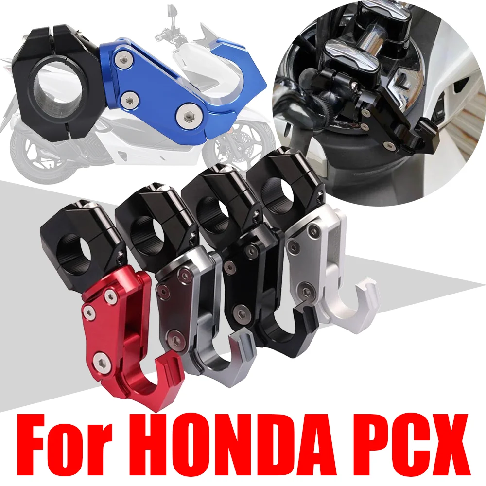 

Helmet Hook Handlebar Luggage Storage Bag Hanger Hook Holder For Honda PCX125 PCX150 PCX160 PCX 125 PCX 150 PCX 160 Accessories