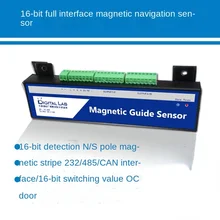 16-bit AGV magnetic navigation sensor RS232/485/CAN/NPN-OC switch IO magnetic strip magnetic nail NS pole
16-bit AGV magnetic navigation sensor RS232/485/CAN/NPN-OC switch IO magnetic strip magnetic nail NS pole