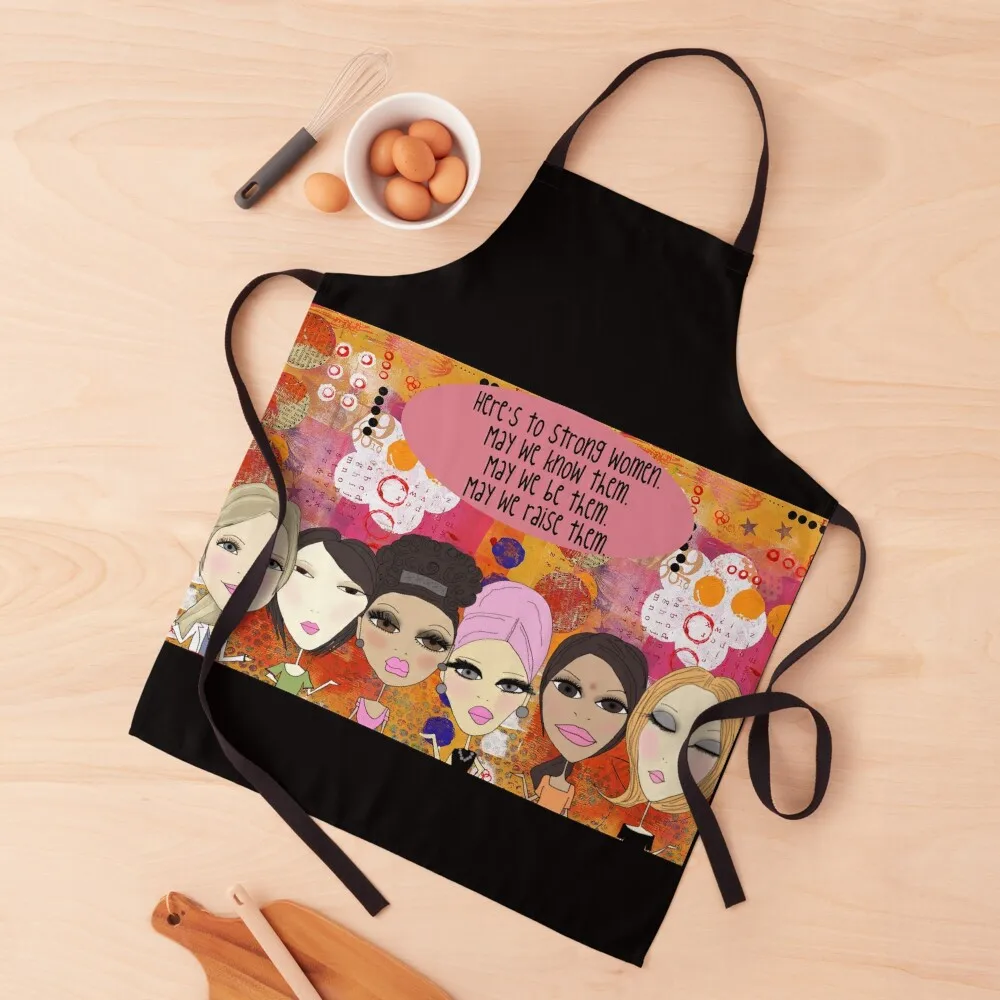 Here's to strong women. Apron Cute Kitchen Women'S Home Clothes Teacher Apron Kitchen Household Items
Here's to strong women. Apron Cute Kitchen Women'S Home Clothes Teacher Apron Kitchen Household Items