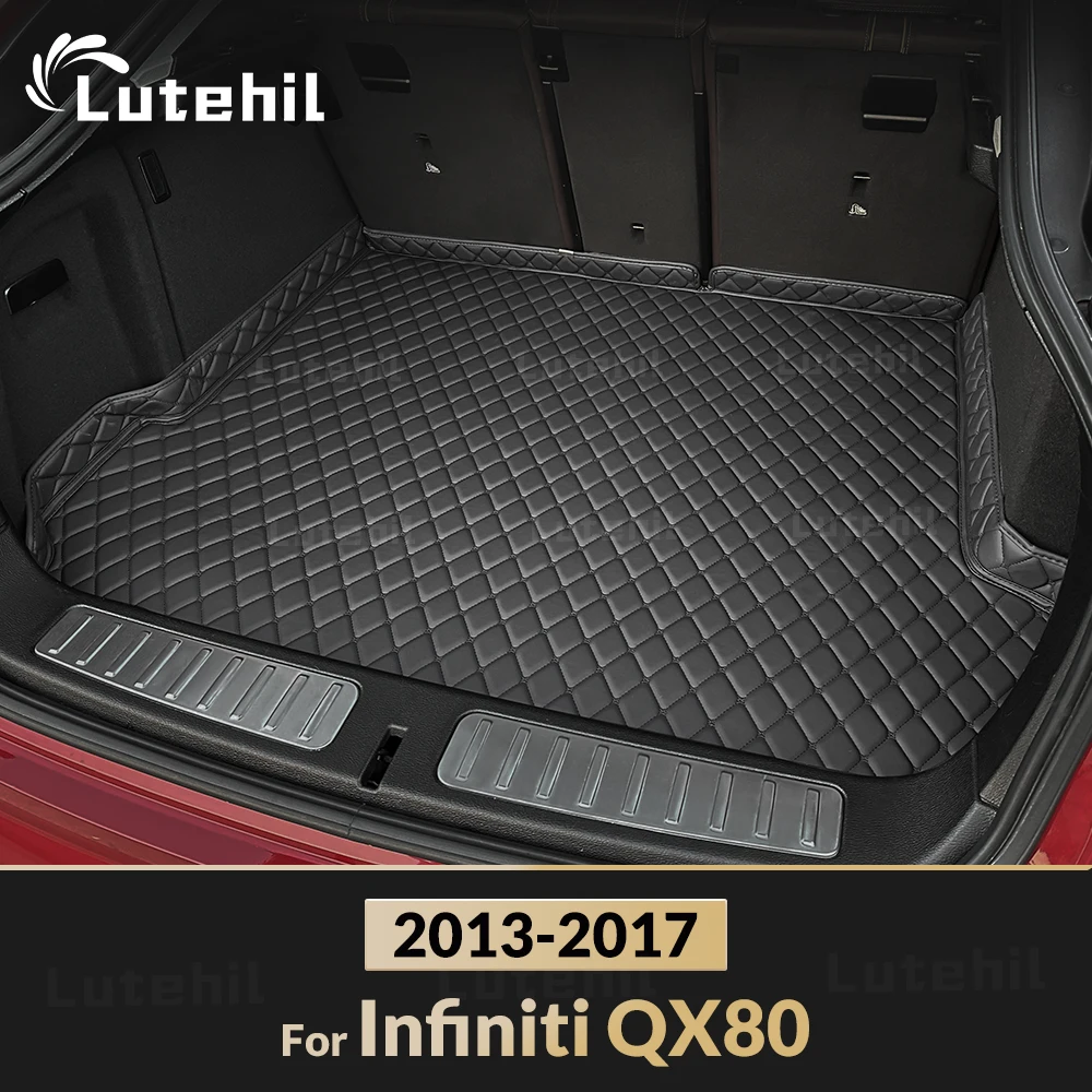 Lutehil Car Trunk Mat For Infiniti QX80 2013 2014 2015 2016 2017 Custom Car Accessories Auto Interior Decoration
Lutehil Car Trunk Mat For Infiniti QX80 2013 2014 2015 2016 2017 Custom Car Accessories Auto Interior Decoration