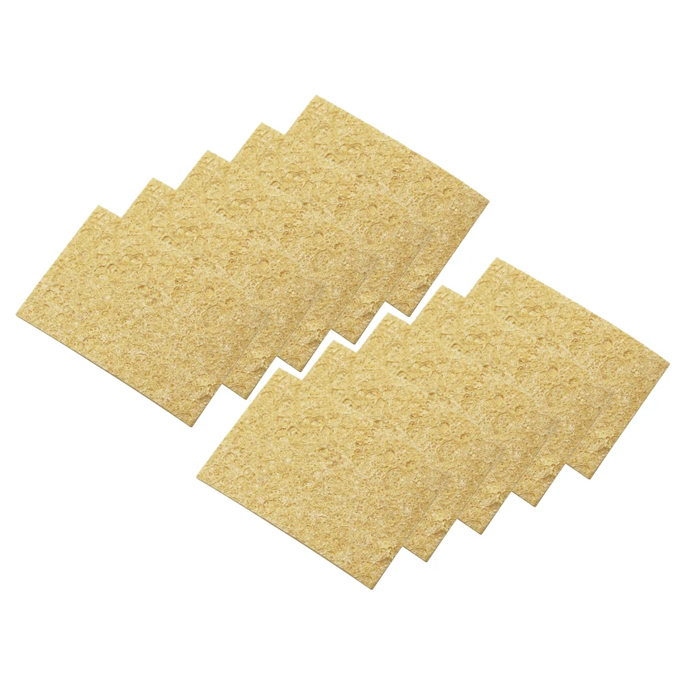 10pcs High Temperature Resistant Soldering Iron Tips Cleaning Sponge For Remove Solder Residue Maintain PCB Components Cleaning
10pcs High Temperature Resistant Soldering Iron Tips Cleaning Sponge For Remove Solder Residue Maintain PCB Components Cleaning