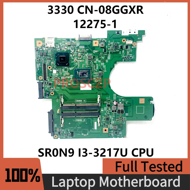 CN-08GGXR 08GGXR 8ggxr материнская плата для ноутбука DELL Latitude 3330 материнская плата 12275-1 с процессором SR0N9 I3-3217U SLJ8C 100% Протестировано ОК
CN-08GGXR 08GGXR 8ggxr материнская плата для ноутбука DELL Latitude 3330 материнская плата 12275-1 с процессором SR0N9 I3-3217U SLJ8C 100% Протестировано ОК