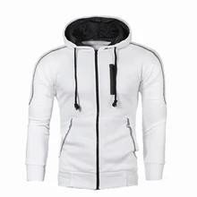 2021 Autumn Men's Zip Up Hooded Jackets Fashion Slim Fit Sweatshirts Outwear Warm Coats Solid Color Casual Sportswear jacket
2021 Autumn Men's Zip Up Hooded Jackets Fashion Slim Fit Sweatshirts Outwear Warm Coats Solid Color Casual Sportswear jacket
