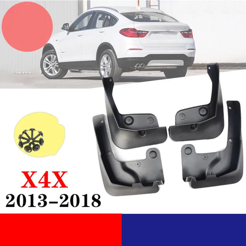 4pcs Mudguards Tyre mud Fenders FOR BMW X4X X4M X4 F26 2014 - 2018 Mudflaps Splash Guards Car Mud Fender Mudguards Accessories
4pcs Mudguards Tyre mud Fenders FOR BMW X4X X4M X4 F26 2014 - 2018 Mudflaps Splash Guards Car Mud Fender Mudguards Accessories