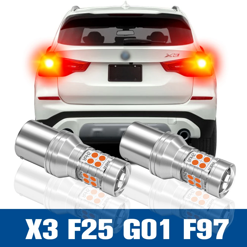 2pcs LED Brake Light Blub Lamp Accessories Canbus For BMW X3 F25 G01 F97 2010 2011 2012 2013 2014 2015 2016 2017 2018 2019 2020
2pcs LED Brake Light Blub Lamp Accessories Canbus For BMW X3 F25 G01 F97 2010 2011 2012 2013 2014 2015 2016 2017 2018 2019 2020